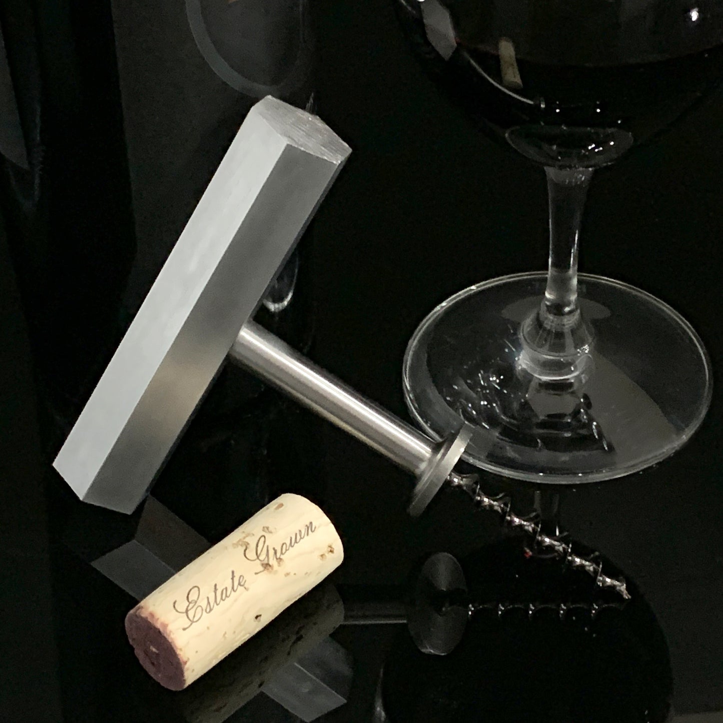 Wine Helix Direct Pull Corkscrew - Hex Aluminum Limited Edition