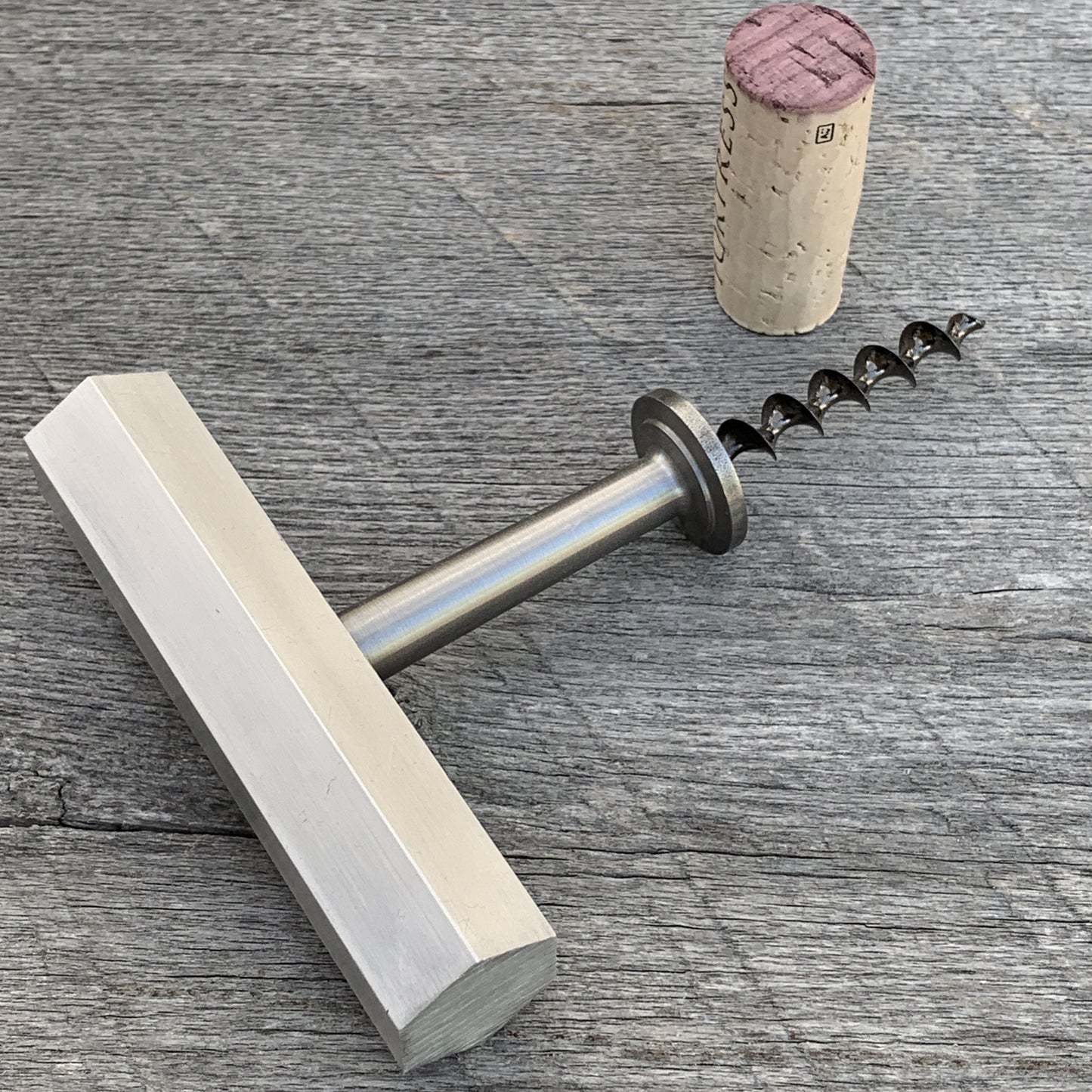 Wine Helix Direct Pull Corkscrew - Hex Aluminum Limited Edition