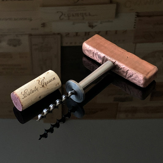 Wine Helix Direct Pull Corkscrew - Limited Edition Copper Bullion Handle 1/6